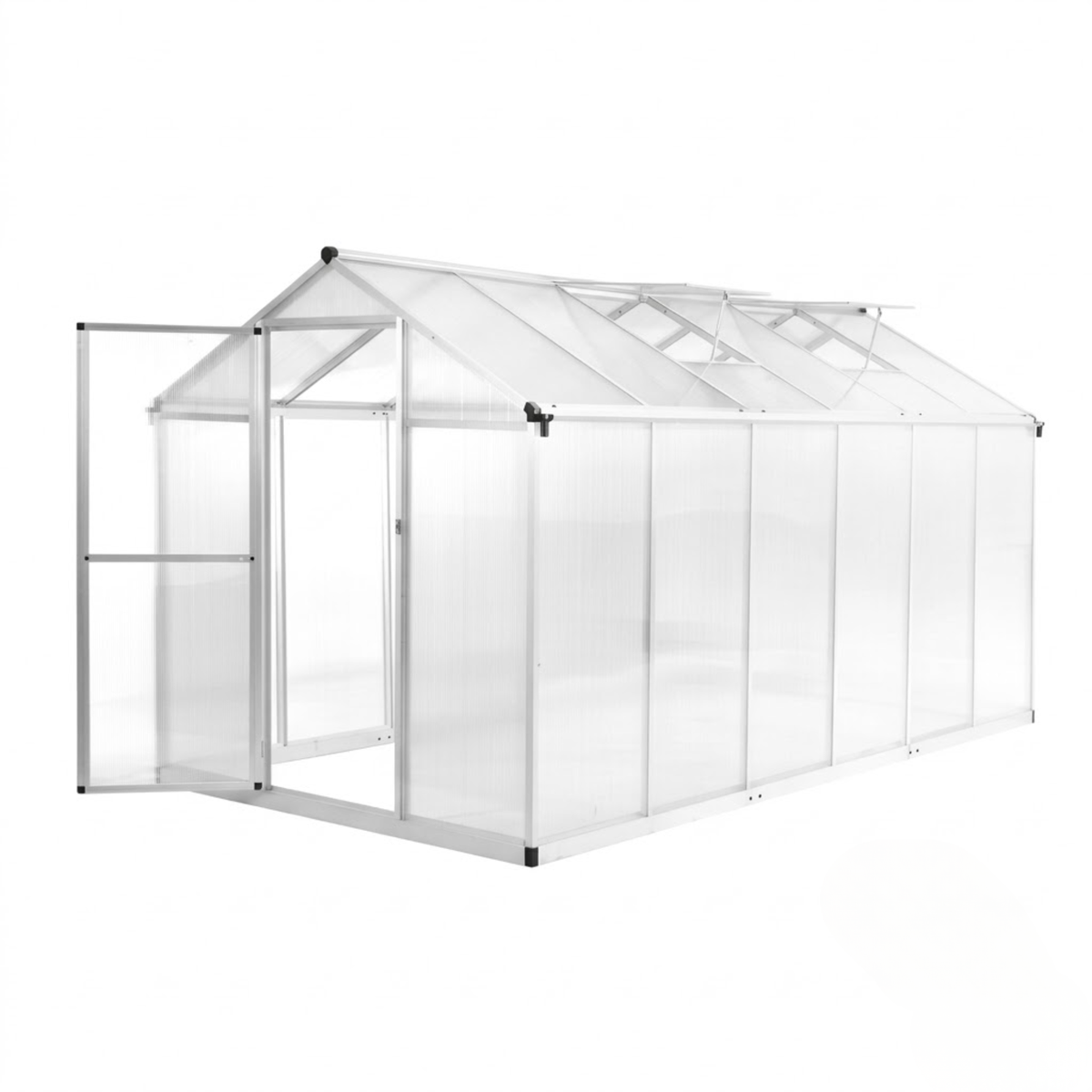 Serre de jardin 6,87 m² en polycarbonate