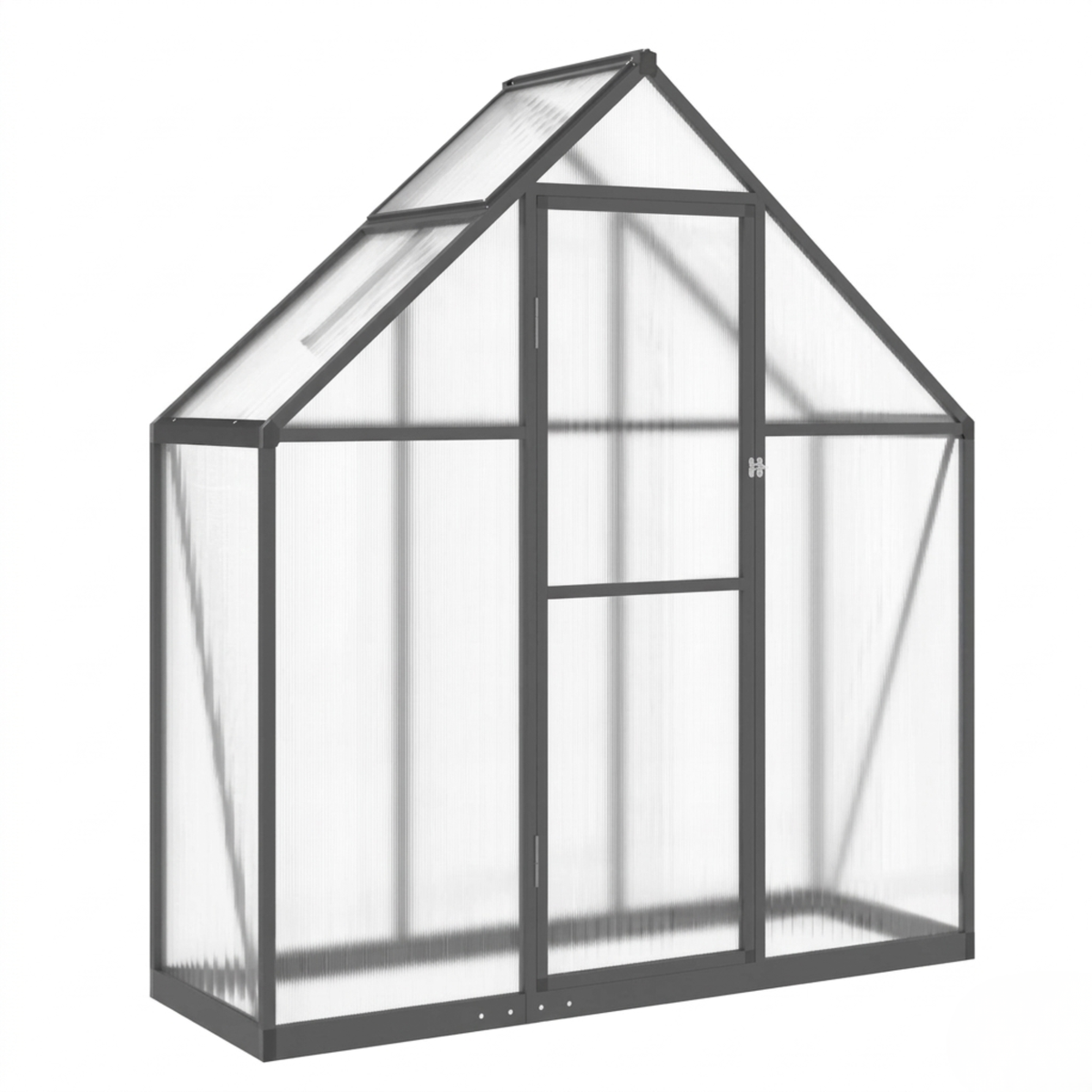 Petite serre de jardin rigide 0,98 m² en polycarbonate