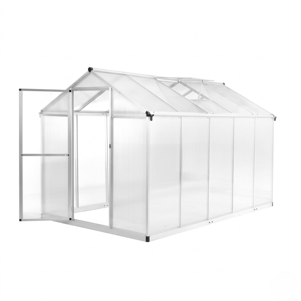 Serre de jardin 5,74 m² en polycarbonate