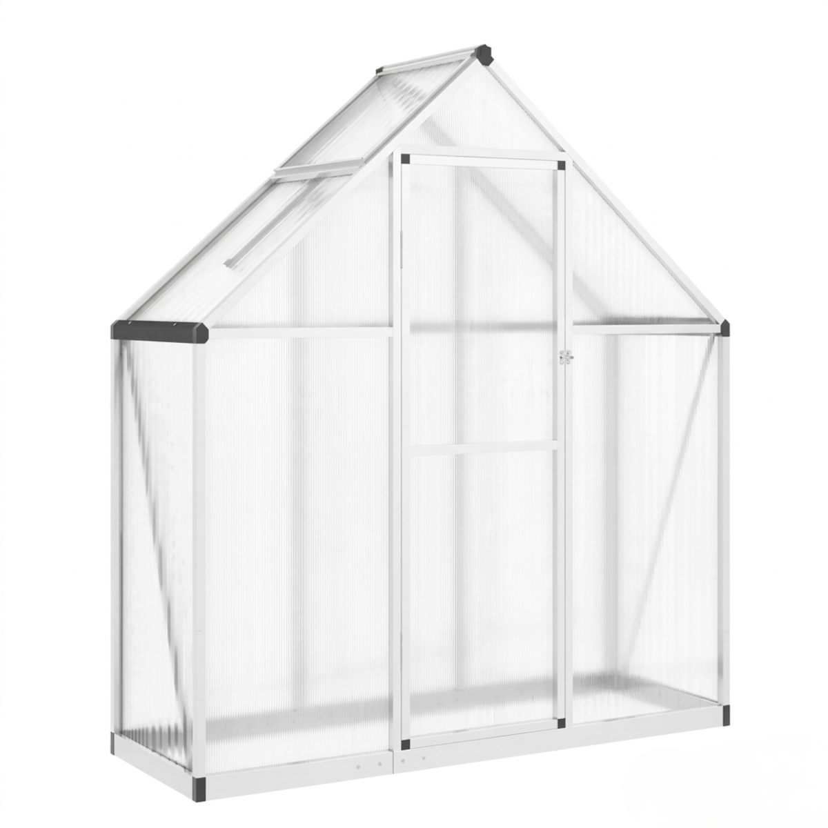 Petite serre de jardin rigide 0,98 m² en polycarbonate