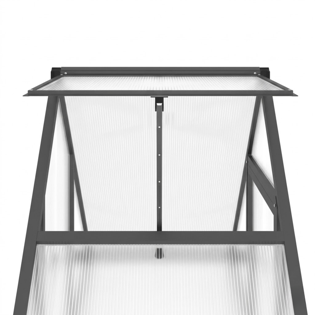 Serre de jardin 2,25 m² en polycarbonate