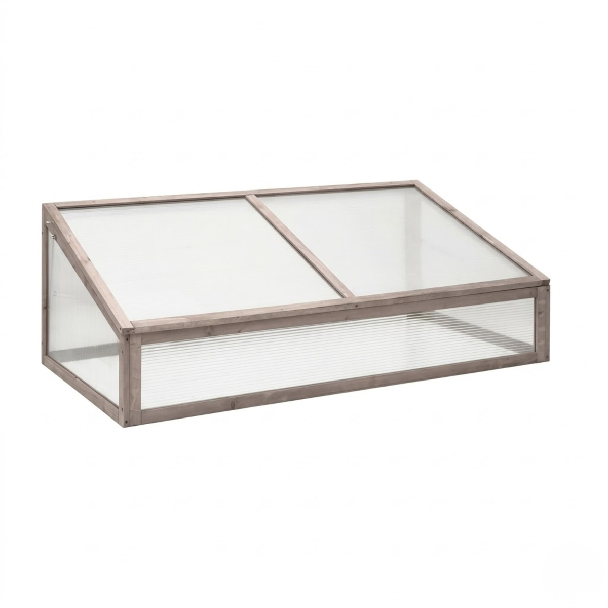 Mini serre de jardin vitrée en bois