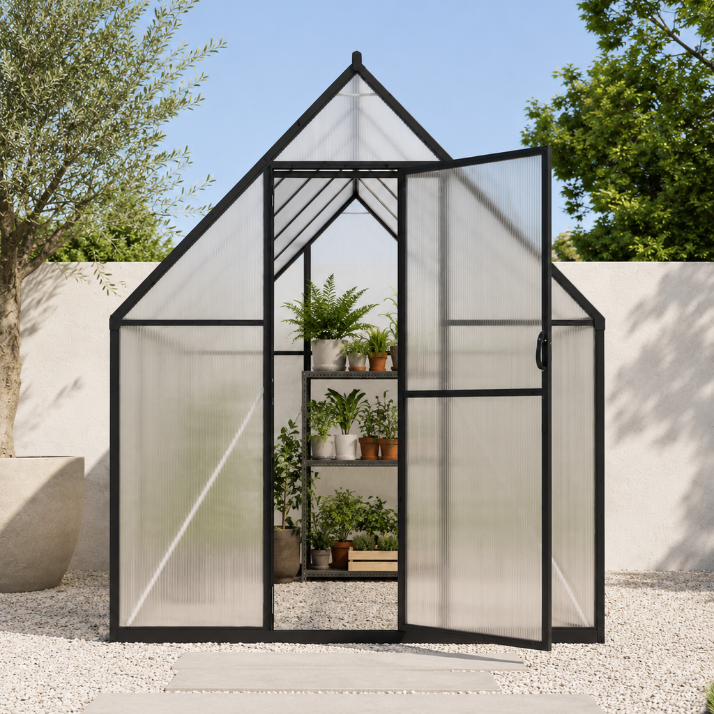 Serre de jardin 4,7 m² en polycarbonate