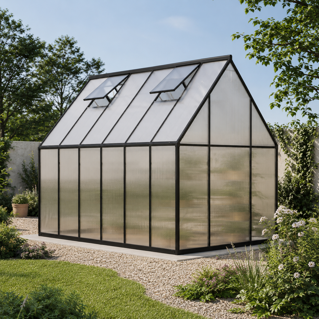 Serre de jardin 4,7 m² en polycarbonate
