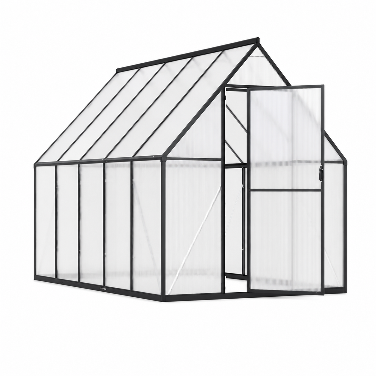 Serre de jardin 4,7 m² en polycarbonate