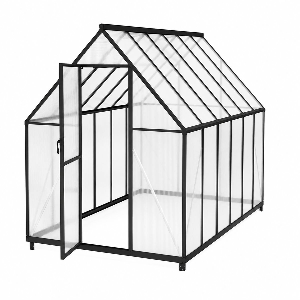 Serre de jardin en polycarbonate 6,1 m²